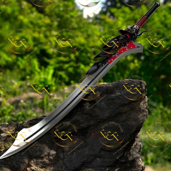 混沌の刃 コスプレ用プロップ 戦神5 クレイトス ダブルチェーンブレード 模造刀 Devil May Cry 5 Nero Red Queen Replica Sword – Steel Rebellion
