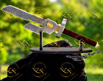 Inverted Spear of Heaven Replica – Toji Fushiguro, JJK Metal Cosplay