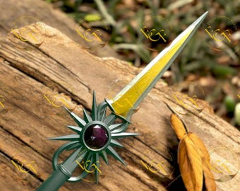 Selûne Spear of Night Replica – Baldur’s Gate 3, Metal Cosplay Prop