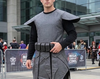 Handmade Beskar Bounty Hunter Flight Suit - Mandalorian Inspired Custom Costume Boba Fett.