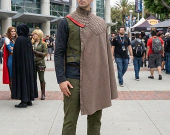 Mandalorian-inspirerad handgjord motståndsofficer cosplay-dräkt: Star Wars Cosplay.