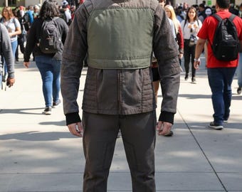 Op Star Wars geïnspireerde Mandalorian-outfit | 3-delig premiejager-kostuum.