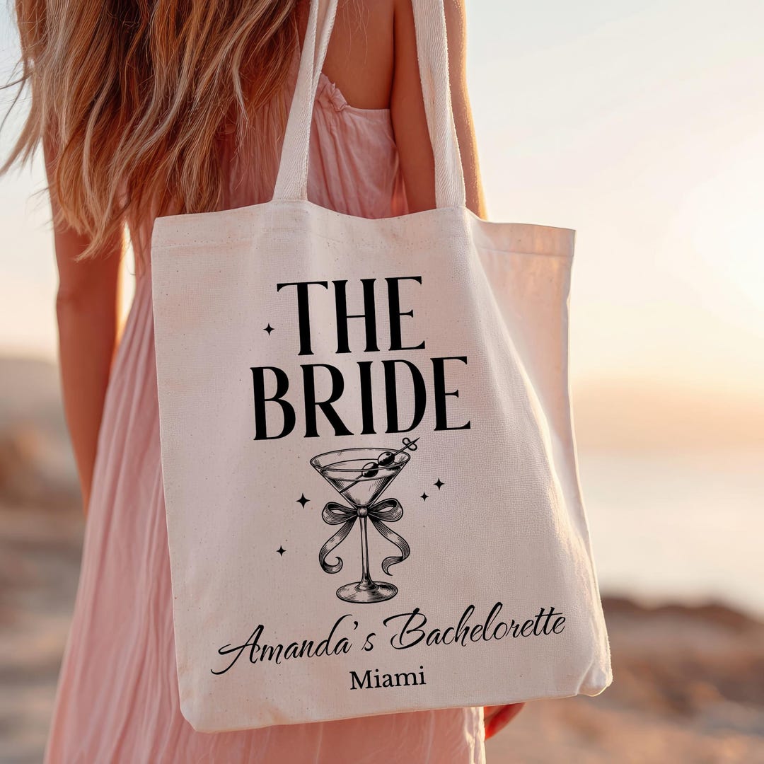 Custom the Bach Club Tote Bag, Personalized Bachelorette Gifts ...