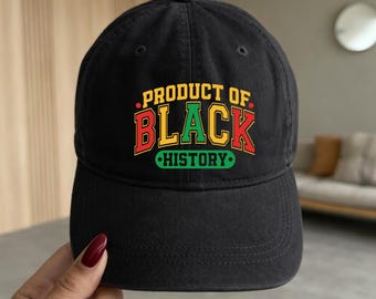 Black History Month Hat, American History Quote, Cultural BLM Gifts For Her Him DTF Printed