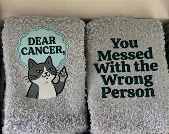 Cancer Warrior Socks: You Messed With Wrong Person | Cancer Gift For Men