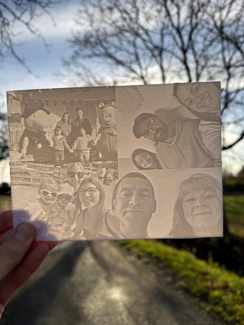 Print Ed Picture Custom 3D Printed Photo – Personalized Picture Display Large - Etsy