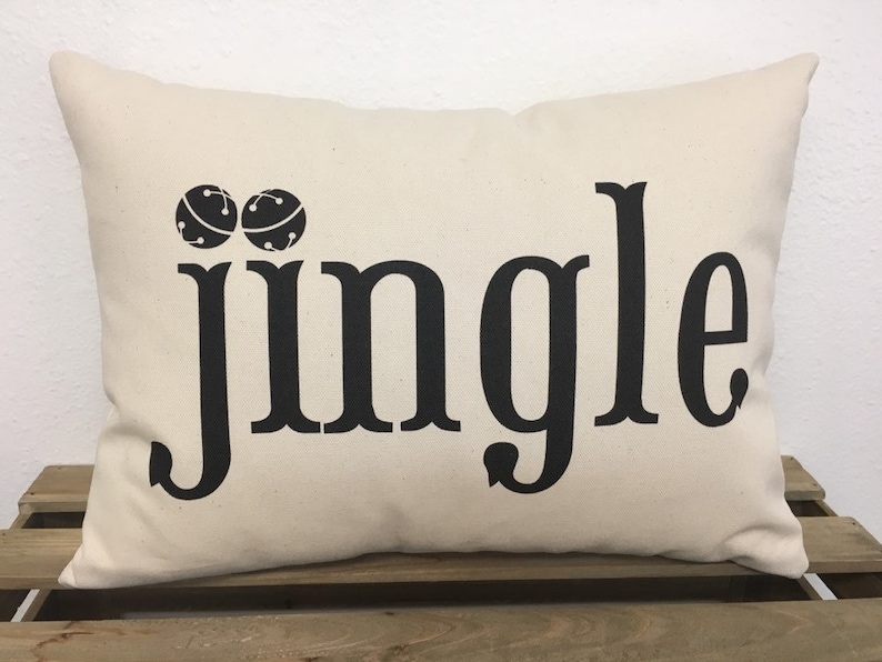 LaRaeBoutique Jingle Bells Pillow