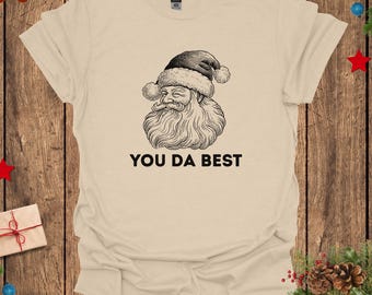 Retro Santa Claus Shirt, Funny Christmas Shirt, Santa Claus, Graphic Tee, Xmas Shirt, Christmas Beer Shirt, Santa Shirt, Alcohol Xmas Tee