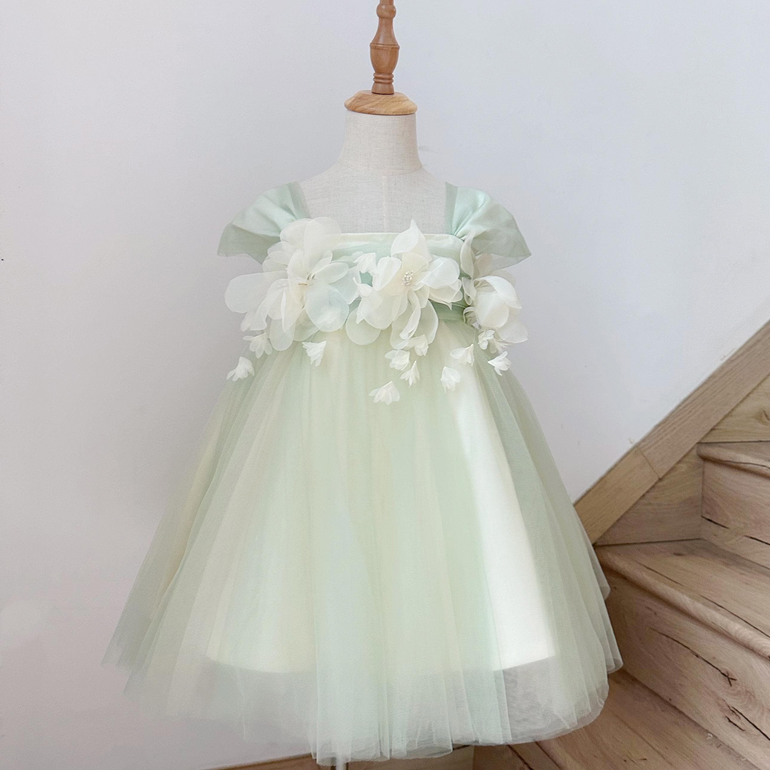 lime green fairy dress Forest Fairy Light Green Dress Green / L main image 1