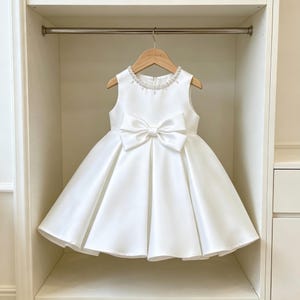 White Graduation Dress Girls - Etsy