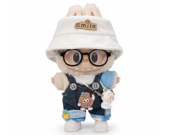 Labubu Puppe Outfit Kleider Set Handgefertigte Labubu Kleidung Accessoires Seltene Sammler Kleid Passt Labubu 17 cm Größe Figur