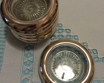 Coasters, Traditional, Silverplate, Circa 1945