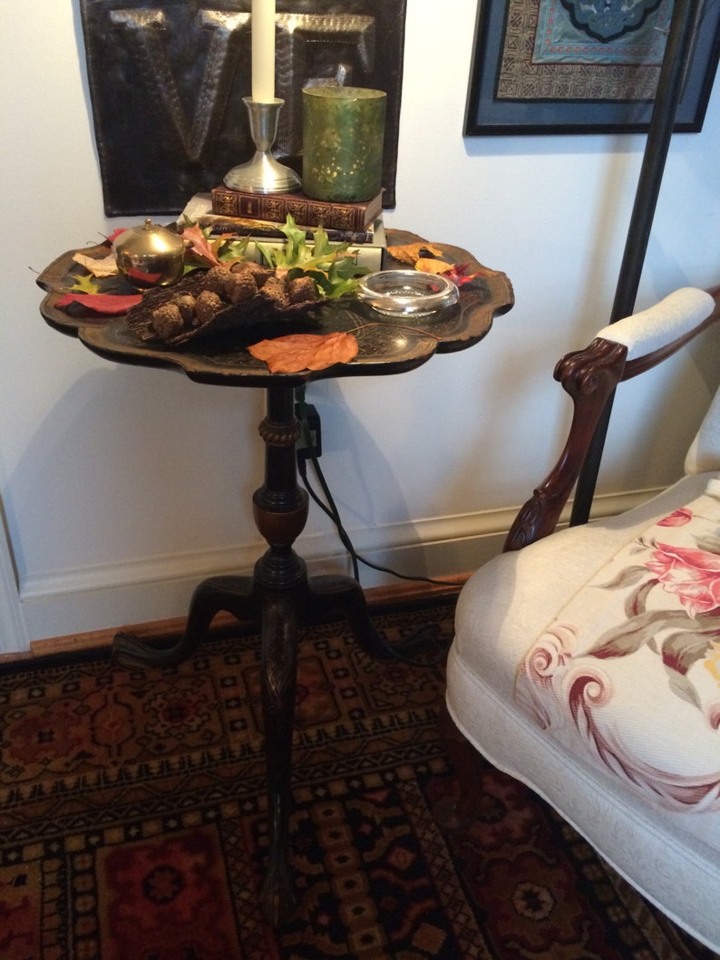 Side Table Horchow Style Vintage