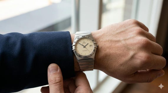 Vintage Omega Constellation Watch - Etsy