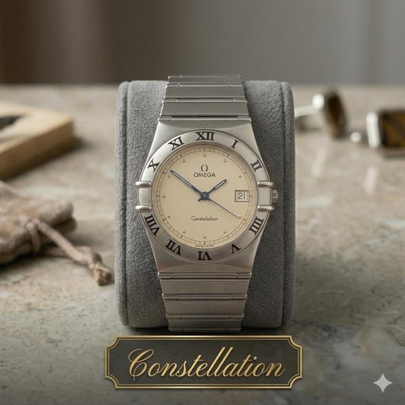 Vintage Omega Constellation Watch - Etsy