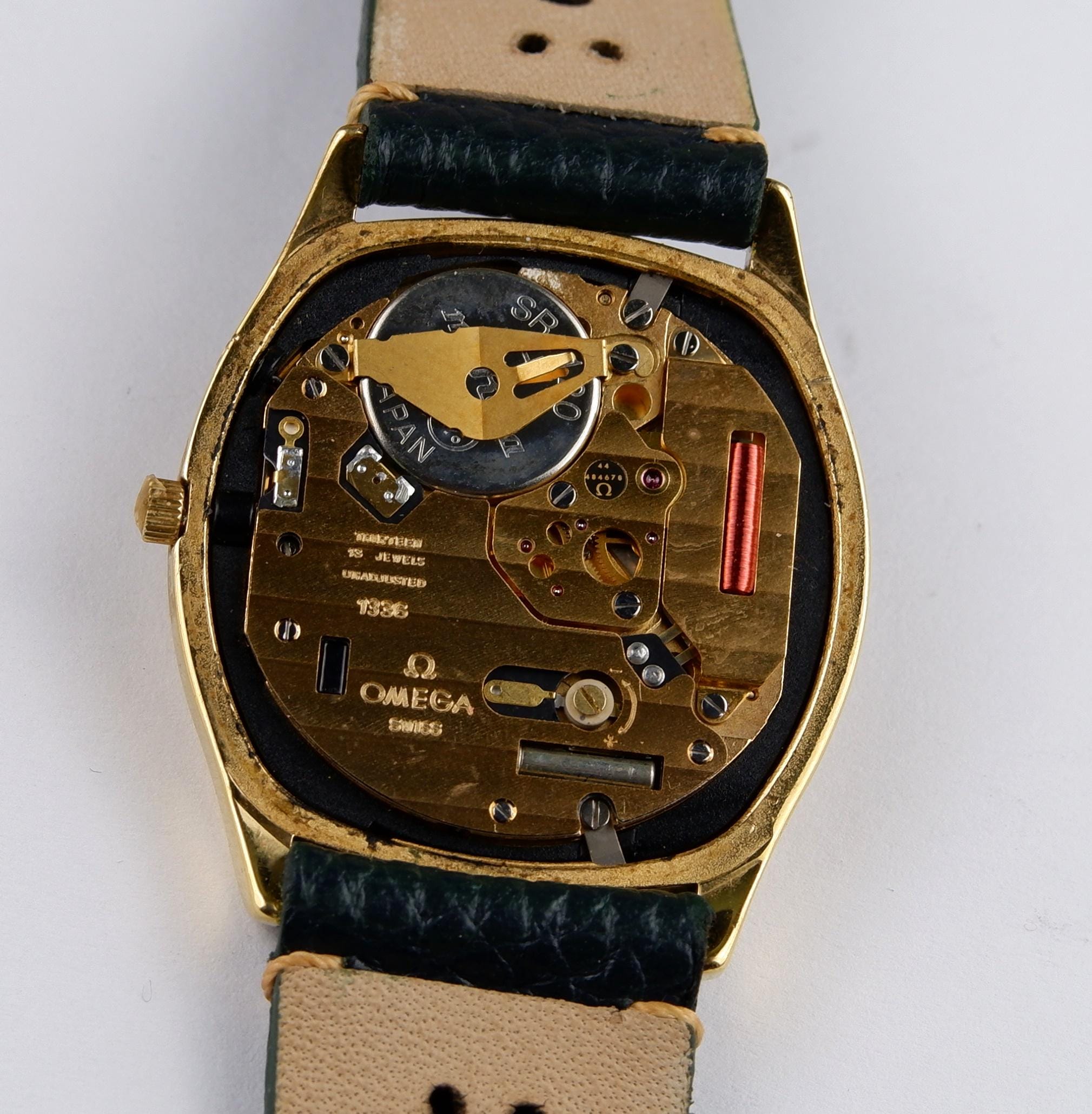 Vintage Omega De Ville Quartz Wrist Watch, Ref 1910097 - Etsy