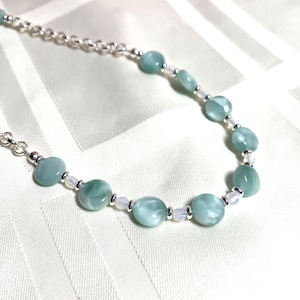 Green Moonstone Necklace