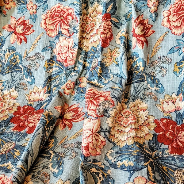Floral Curtains - Etsy