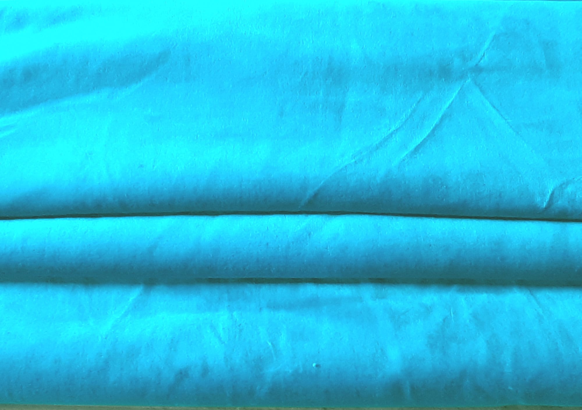 Turquoise Velvet Fabric, Cotton Velvet, 52"w. x 82"