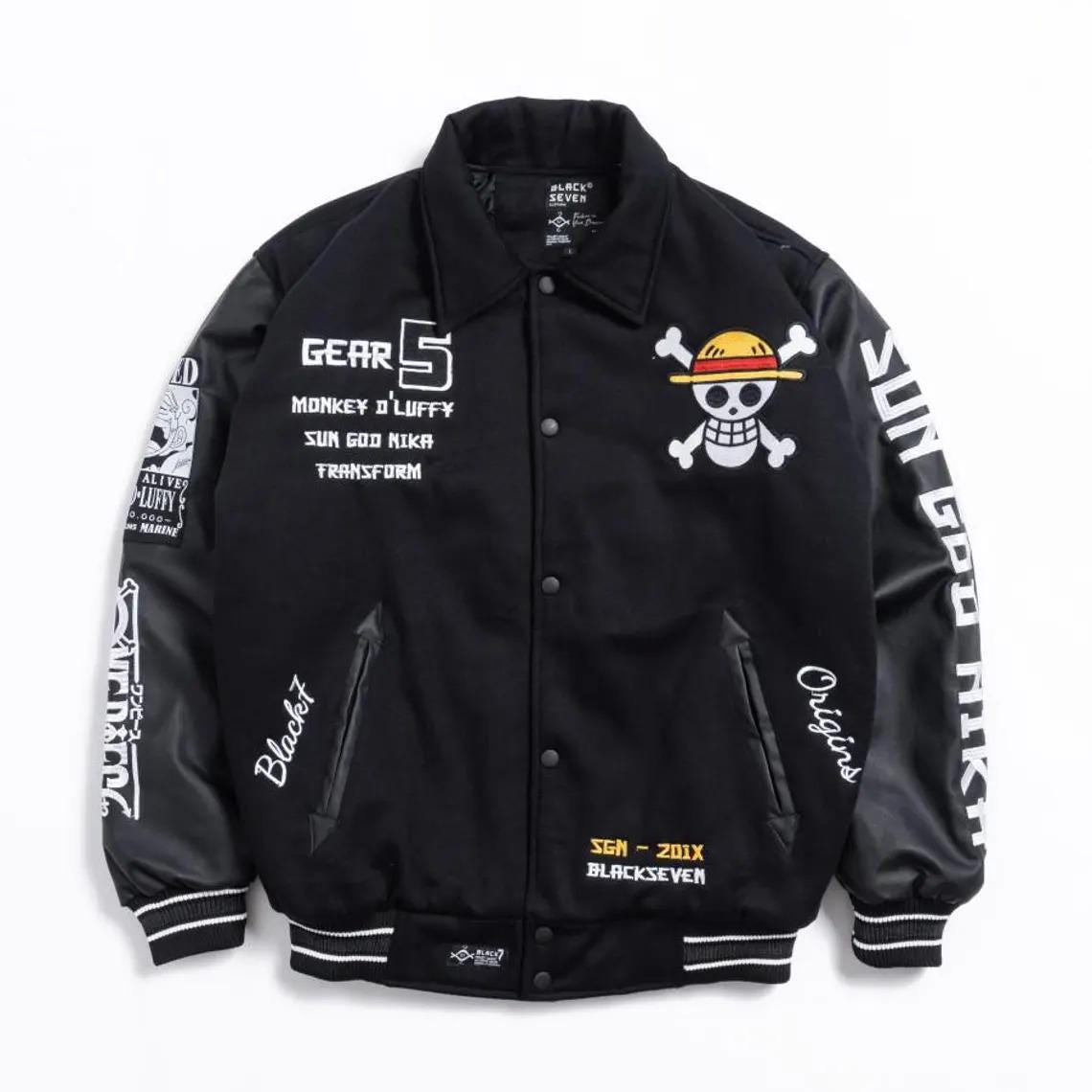 One Piece Varsity Jacket - Etsy