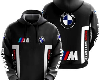 Sudadera con capucha BMW M Motorsport Racing / Sudadera con estampado de sublimación completa / Ropa urbana para hombres y mujeres