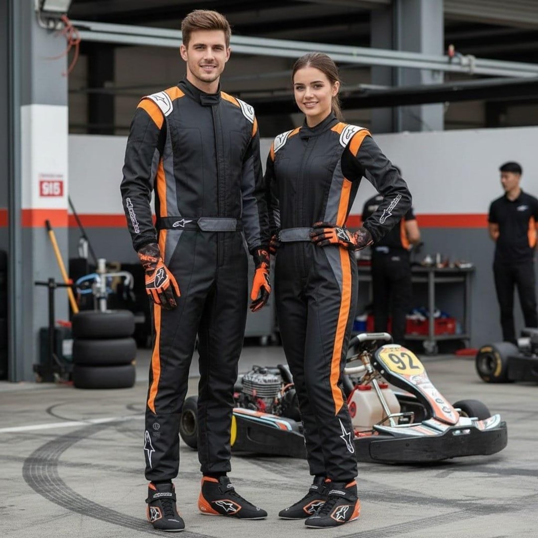Motor Racing Outfir Motorsport Racing Suit Kit for Karting | F1 Style CIK FIA Level 2 Suit ...