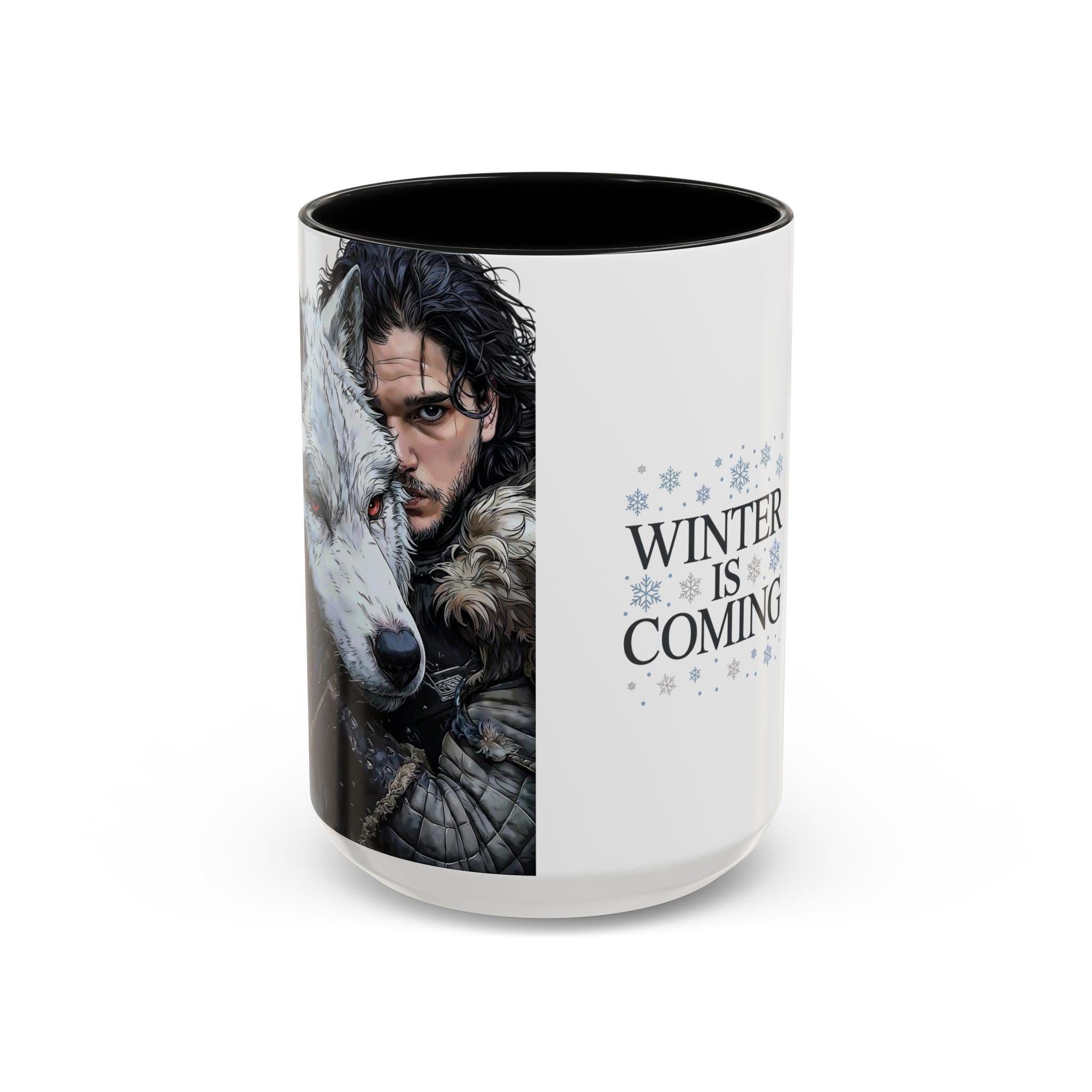 Baskı Dükkanı Game Of Thrones Winter İs Coming Stark Kupa Bardak Porselen - Idef