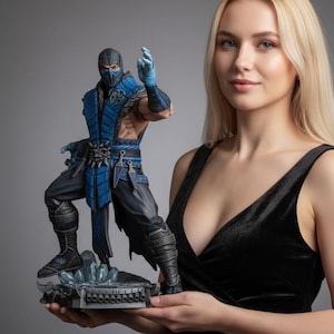 Sub-Zero – High-Detail STL File for 3D Printing (Mortal Kombat)