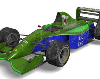 EXTREMELY RARE Jordan Mugen Honda EJ10 T.sato 1st F1 Test Jerez