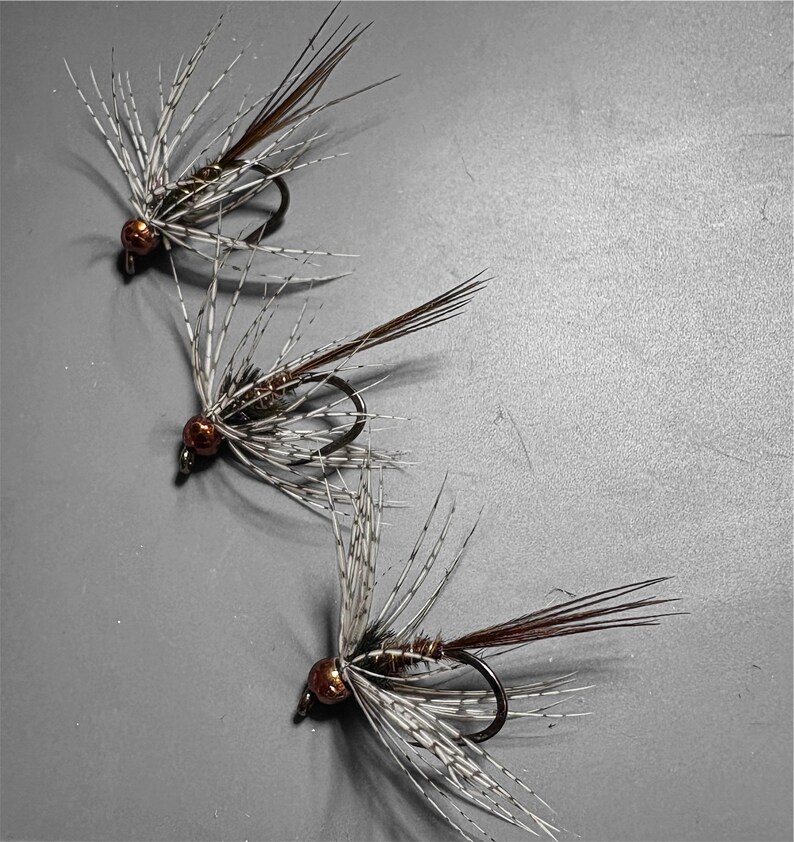 Bead Head Flymph, Size 14. 3 Flies - Etsy