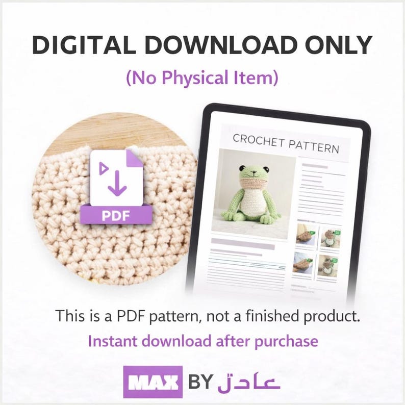 Lion Granny Square Crochet Pattern PDF | Animal Block - Etsy Canada