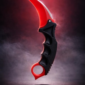 CS2 Karambit Knife Prop | Karambit Replica | Cosplay / Desk Display | Gamer Gift