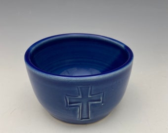 Ceramic Ceremonial Cup in Cobalt Blue