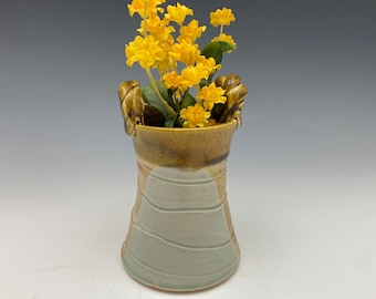 Basket Vase with Handle