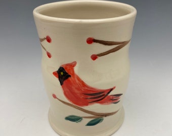 Cardinal Tumbler/Vase