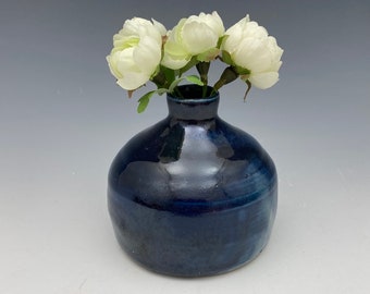 Handmade Indigo Bud Vase