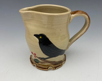 Crow Creamer- Medium Size