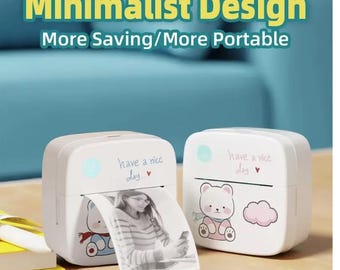 Miniprinters Draadloze Bluetooth-labelmaker