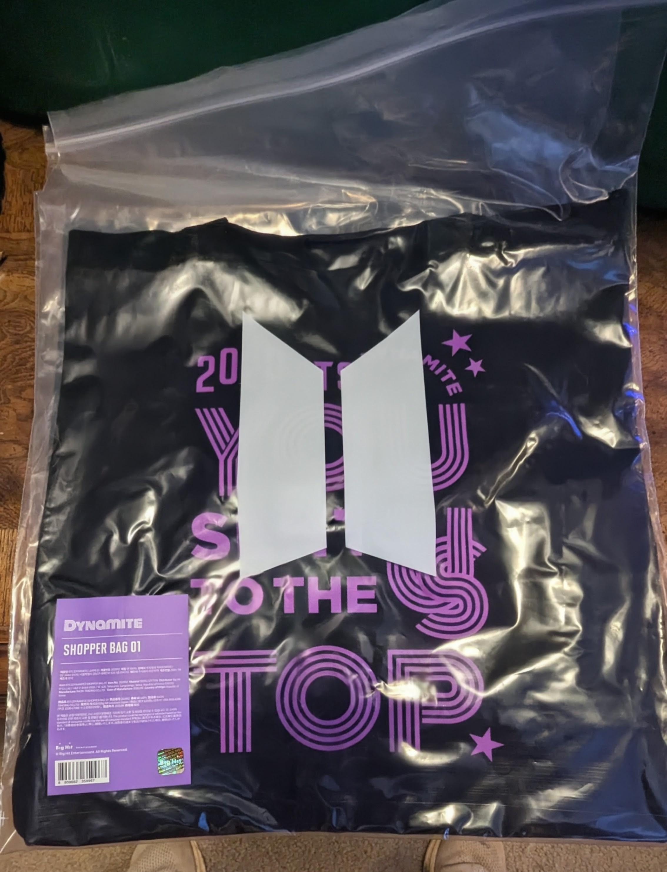 BTS Dynamite Shopper Bag 01 - Etsy
