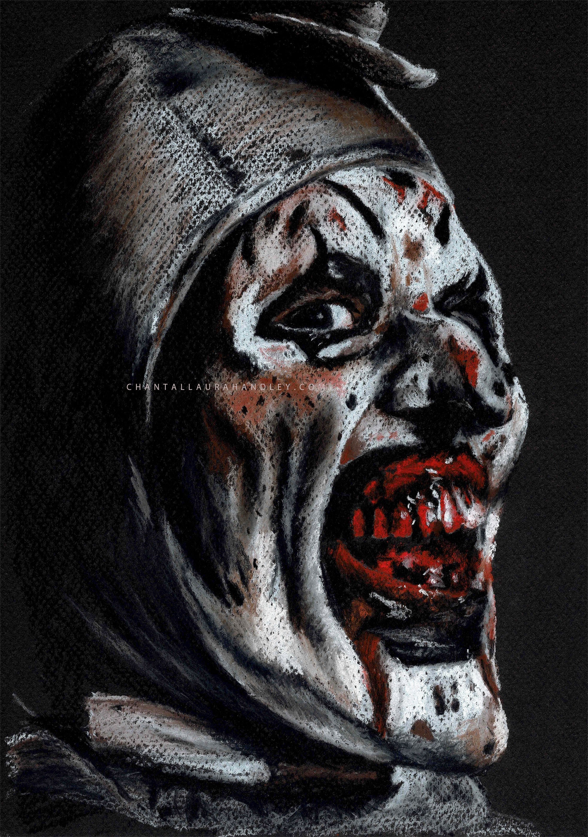 THE TERRIFIER Art the Clown 11.7x16.5 The Terrifier | Etsy
