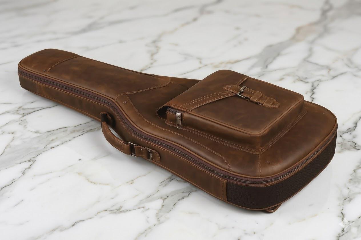 Leather bass guitar gig bag - Etsy 日本