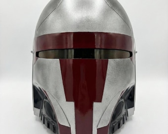 Hand-crafted Darth Raven Helmet Replica — Star Wars Inspired Cosplay / Display Piece