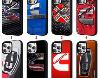 Cummins Diesel iPhone Case for iPhone 11 12 13 14 15 16 17 Pro Max Plus Air 17e| Personalized Case Custom Phone Cover #A