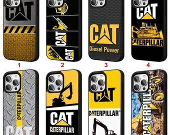 Funda para iPhone con diseño de bulldozer amarillo para iPhone 11, 12, 13, 14, 15, 16, 17 Pro Max Plus Air / Funda personalizada para teléfono #G