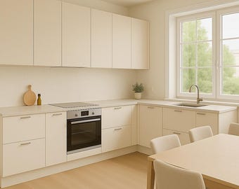Muebles de cocina modernos a medida – Diseño minimalista europeo