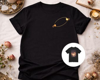 Drawn to You Celestial Love Shirt | Astrology Inspired Romantic Tee | Valentine's Day Shirt
