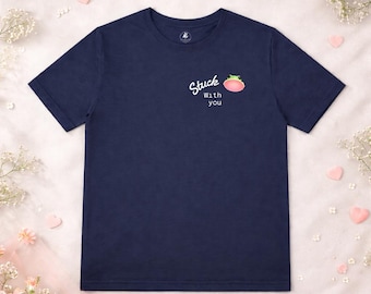 Stuck With You Frog Shirt | Cute Valentine Tee | Minimal Couple Love Gift