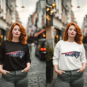 Patriots fotboll SVG, matchdagströjadesign (digital nedladdning) bild 7