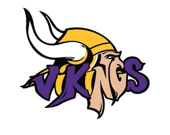 Vikings Football SVG, Spieltag, Mascot Shirt Design (Digitaler Download)