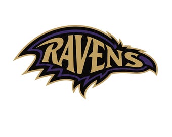 Ravens Football SVG, Spieltag, Mascot Shirt Design (Digitaler Download)